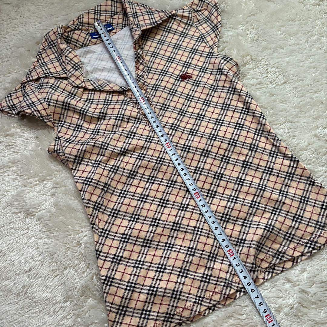 BURBERRY LONDON バーバリーロンドン ノバチェック半袖シャツ