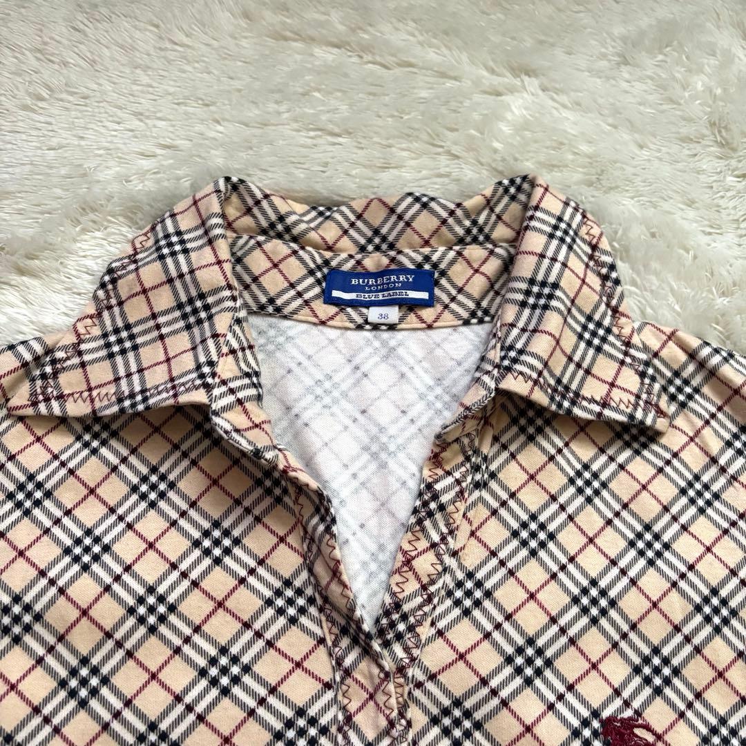 BURBERRY LONDON バーバリーロンドン ノバチェック半袖シャツ