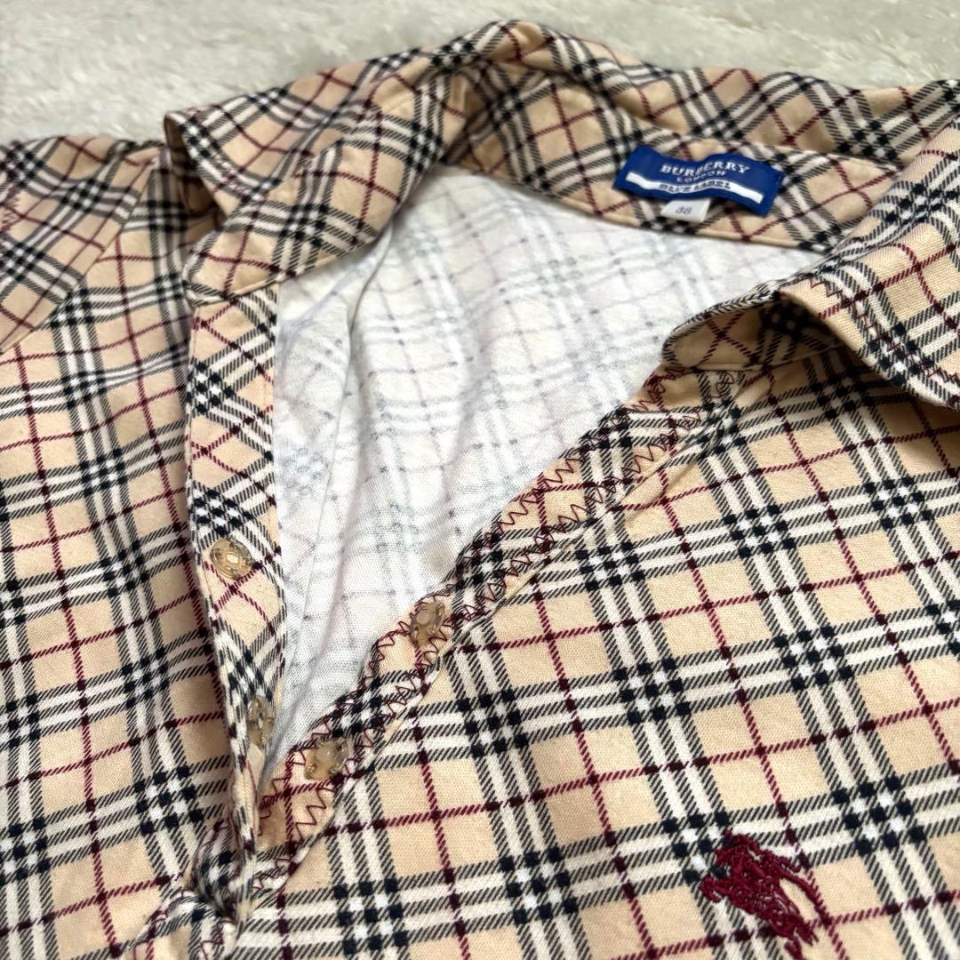 BURBERRY LONDON バーバリーロンドン ノバチェック半袖シャツ