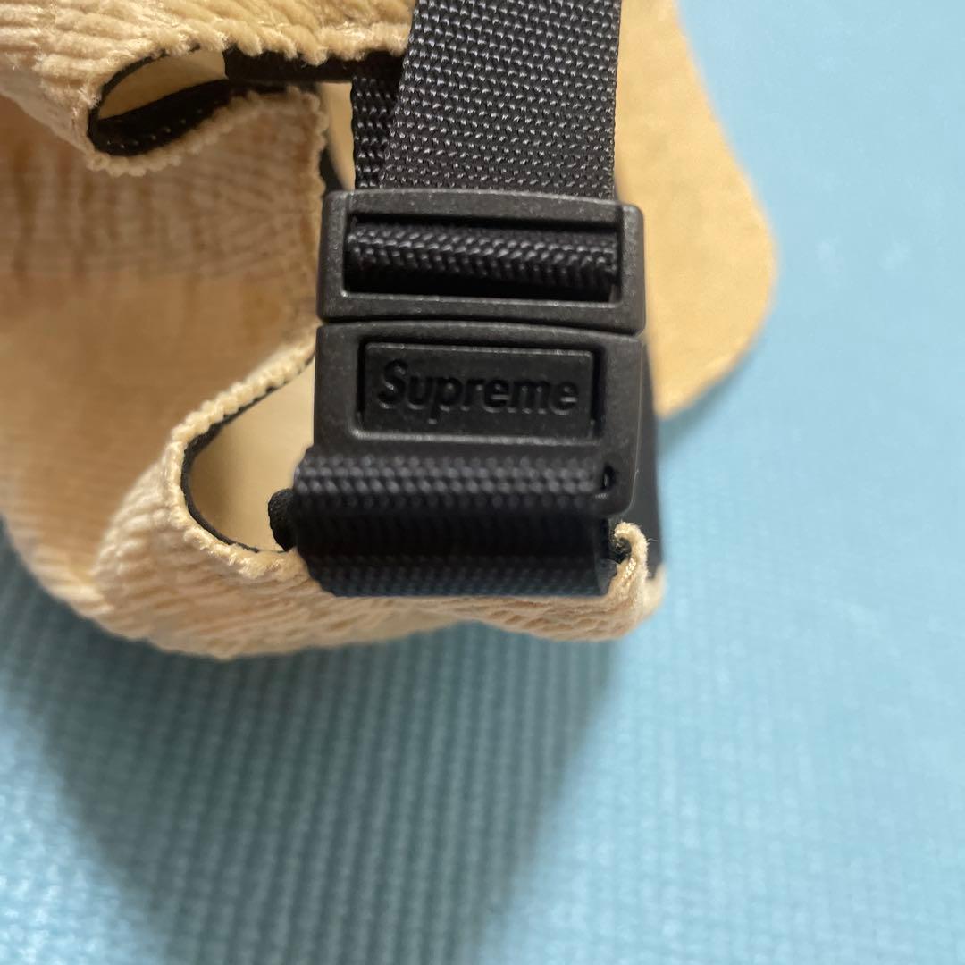 supreme レオパードコーデュロイキャップ 未使用品