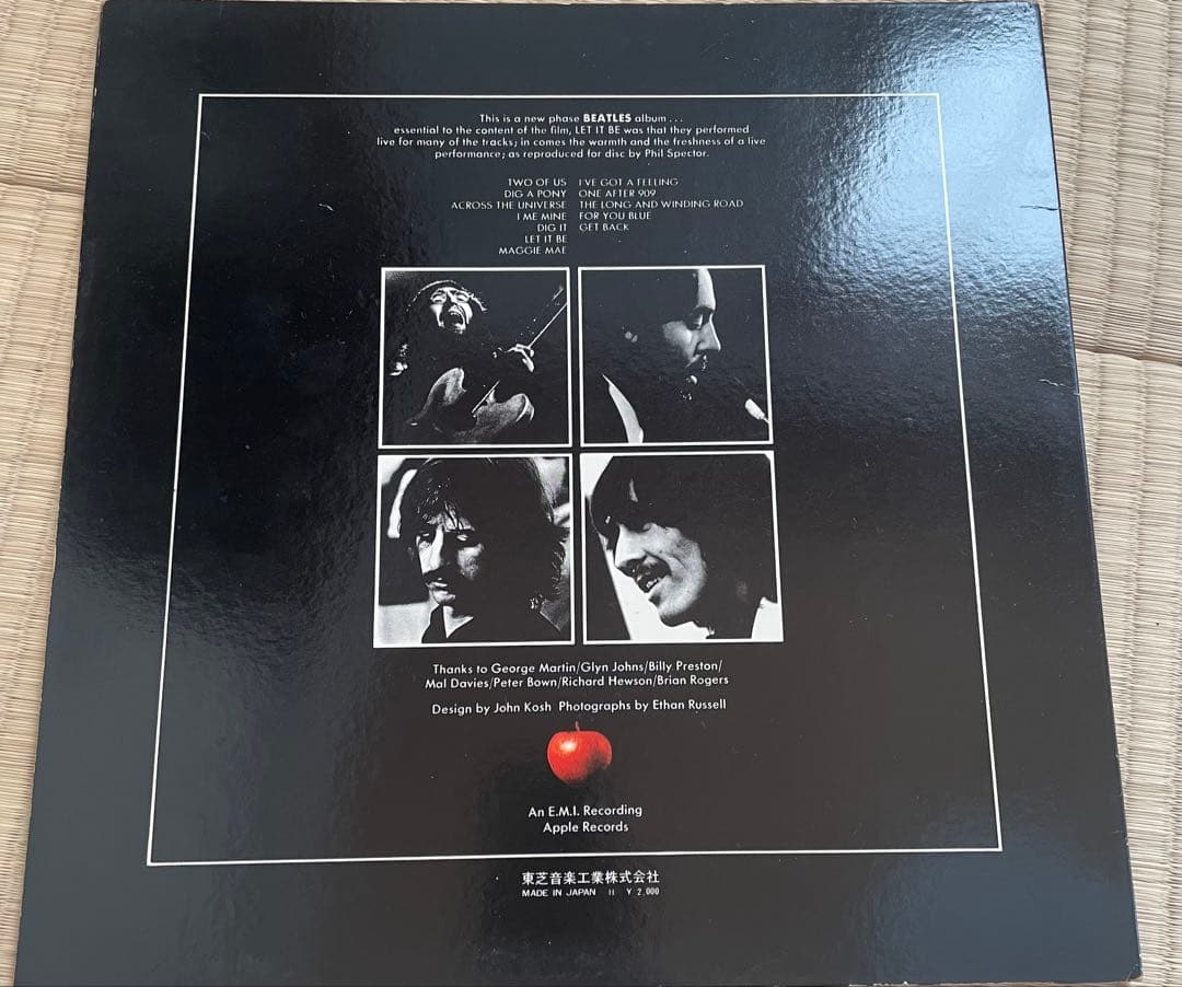 Let It Beレットイットビー Beatlesビートルズレコード