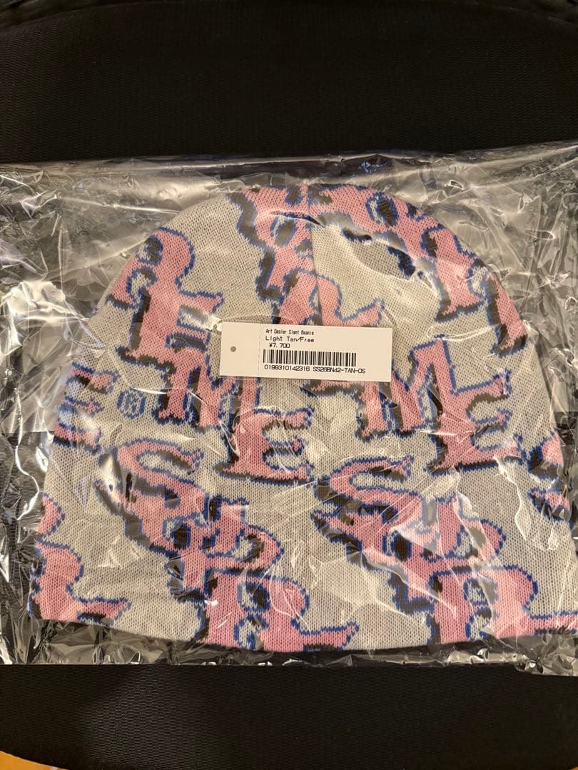 帽子 Supreme Slanted Gothic Outline Beanie