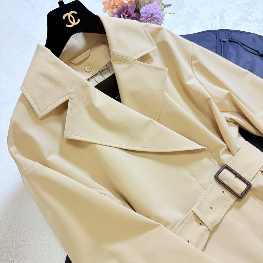 極美品　マッキントッシュロンドン　ライナー付　スプリングコート　上品　38