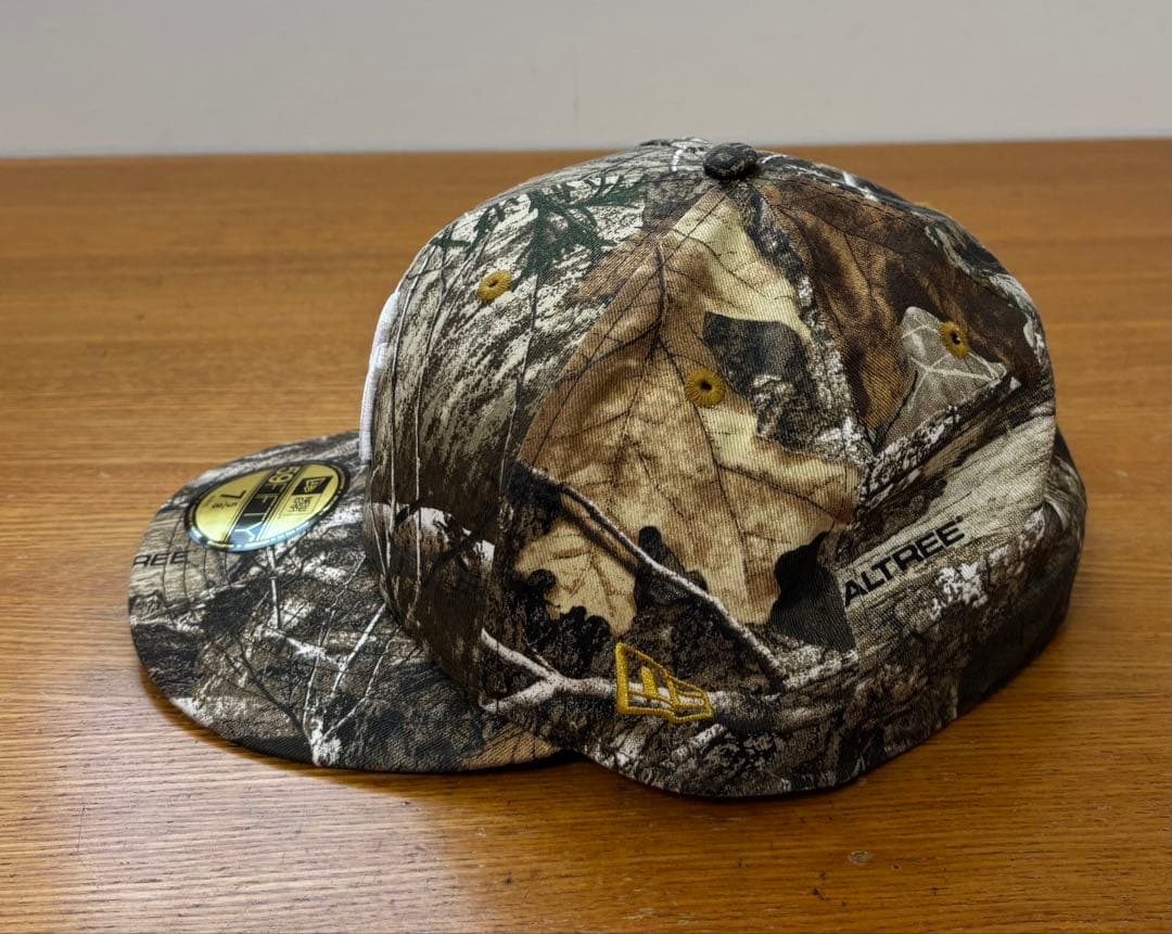 ニューエラ 59fifty 7 5/8 ヤンキース　リアルツリーカモ　キャップ