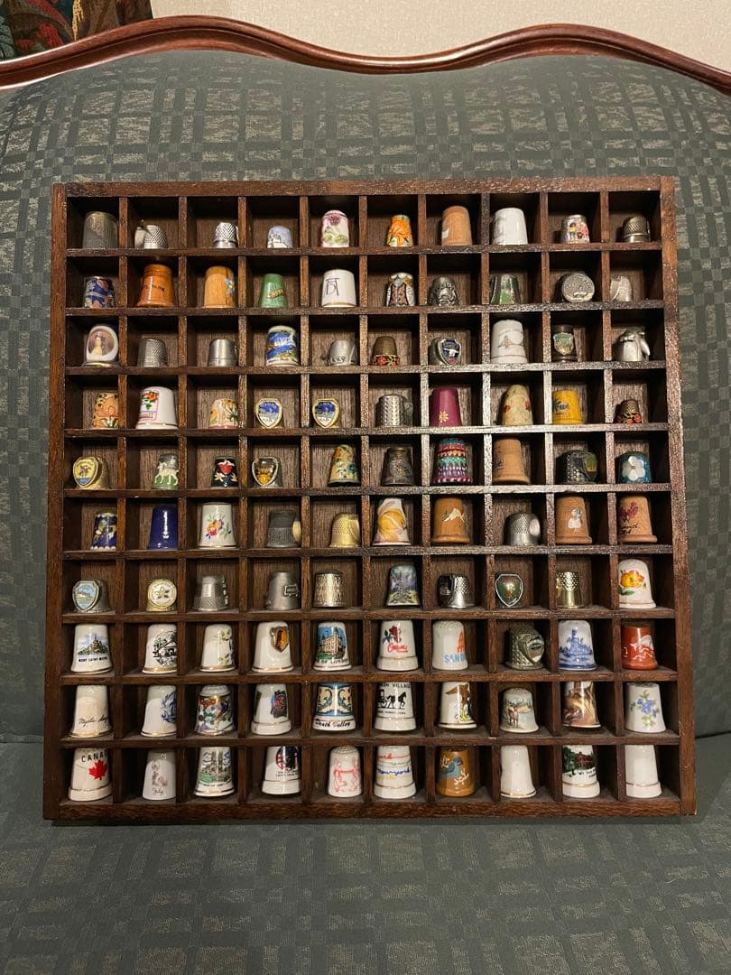 ソーイング thimble 指貫アンティークコレクション 100個