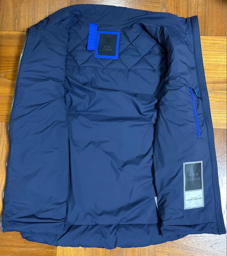 TATRAS ダウン ベスト　ネイビー