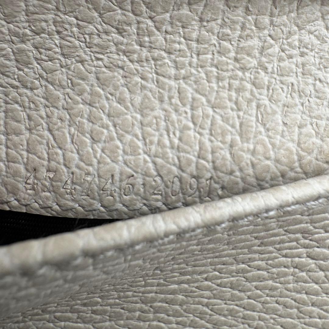 【美品】 317 GUCCI グッチ マーモント 3つ折り 財布