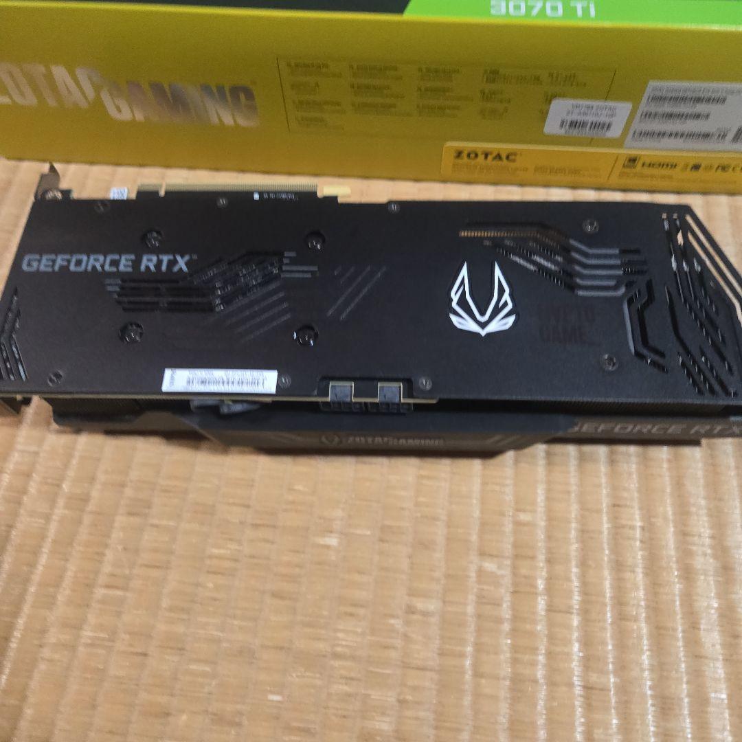 グラフィックボード・グラボ・ビデオカード ZOTAC RTX3070ti 8G