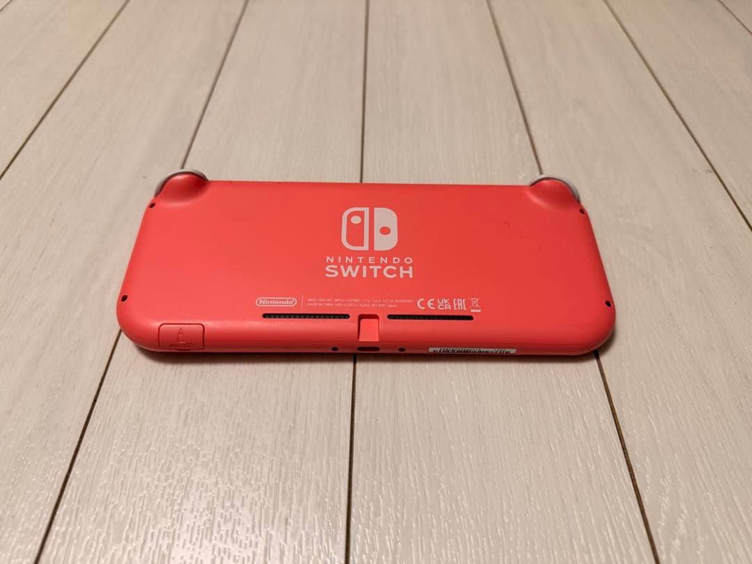 Nintendo Switch Lite コーラル 本体 充電器 動作確認済