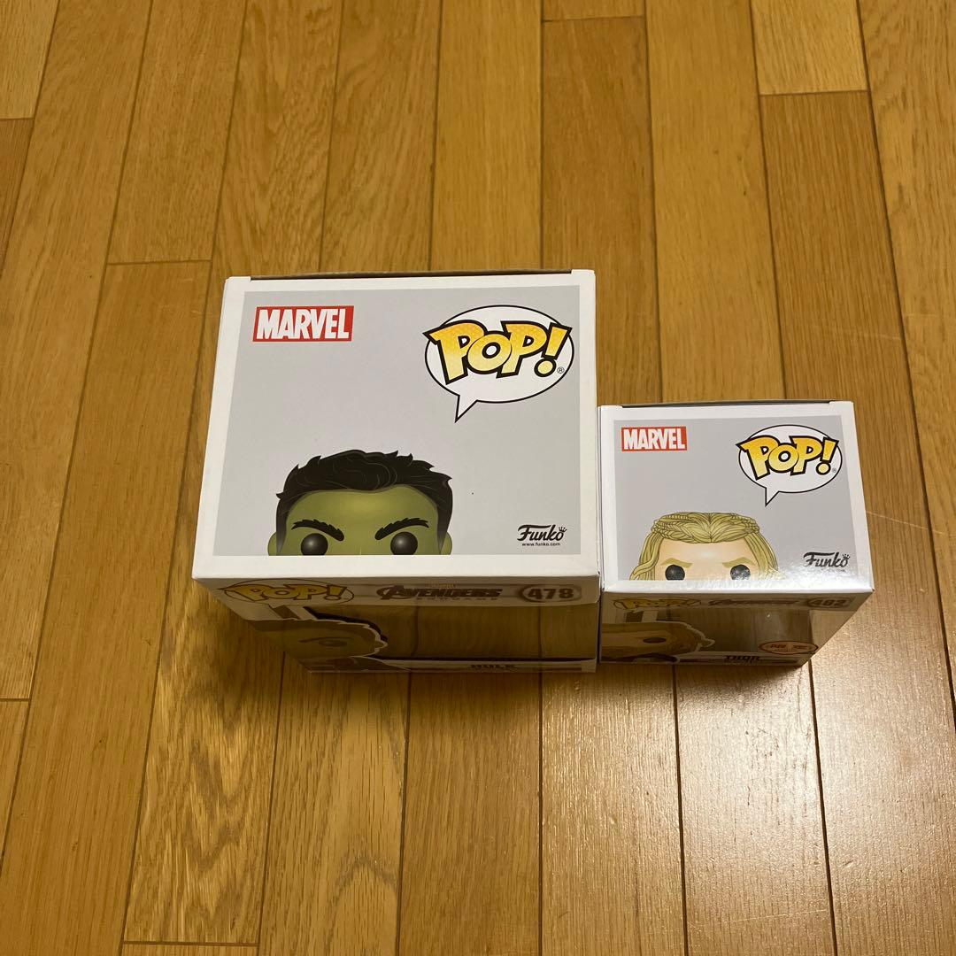 Funko Pop エンドゲーム ハルク&ソー