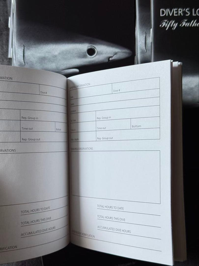 ブランパン　DIVER'S LOGBOOK 10冊と保証書ケース　保証書なし