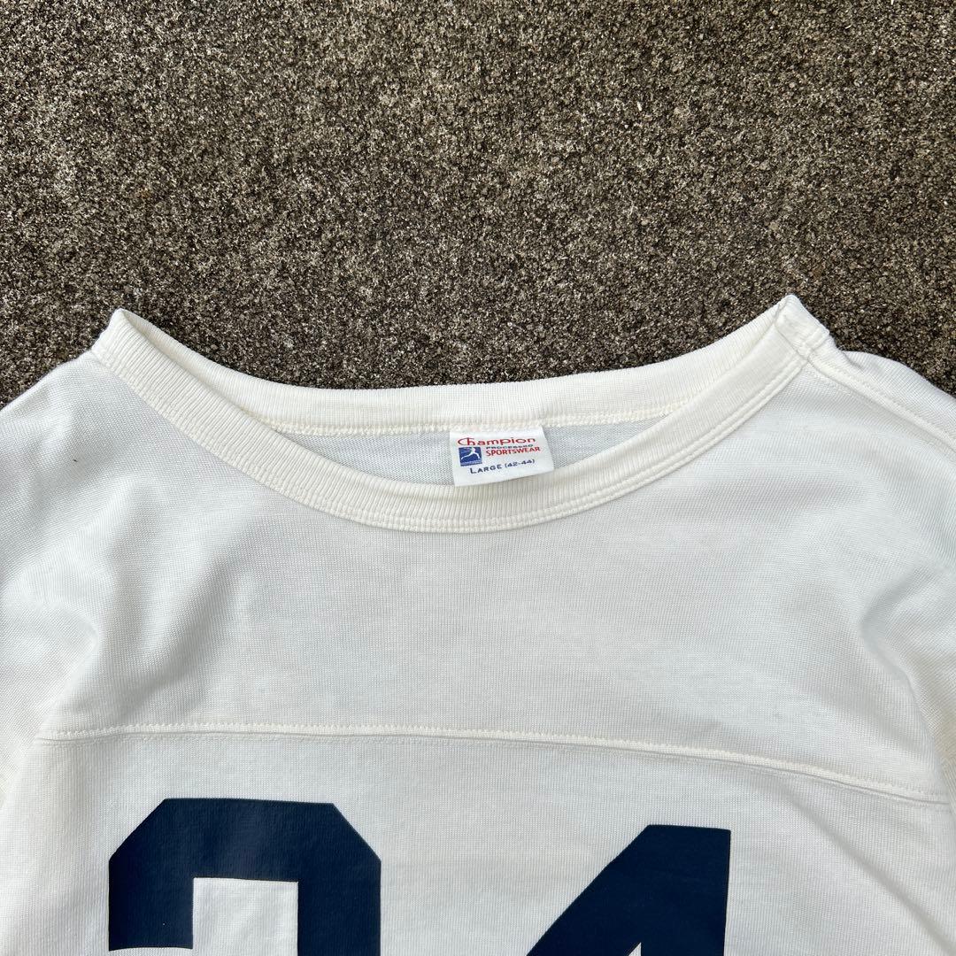 champion フットボールシャツ　復刻　ランタグ　古着