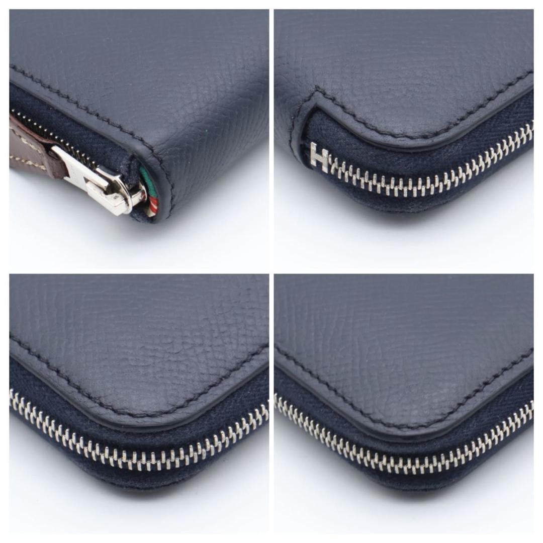 【極美品】HERMES アザップシルクインコンパクト　エプソン　ネイビー