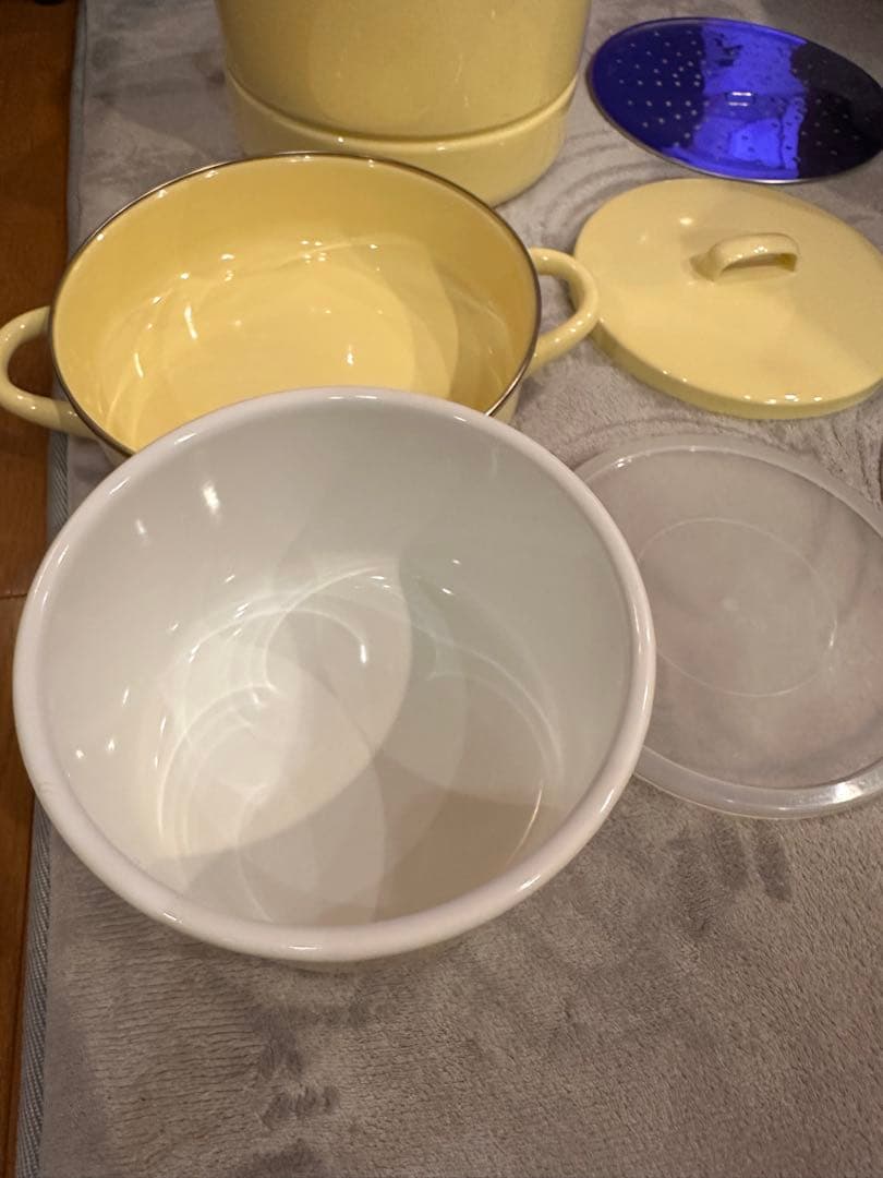 ほうろう蒸気調理鍋(値下げ！！)