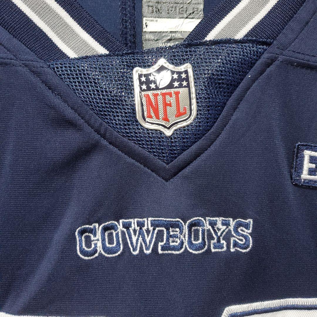 1307☆ナイキ☆NFLカウボーイズ☆アメフトゲームシャツ☆ユニフォーム☆刺繍