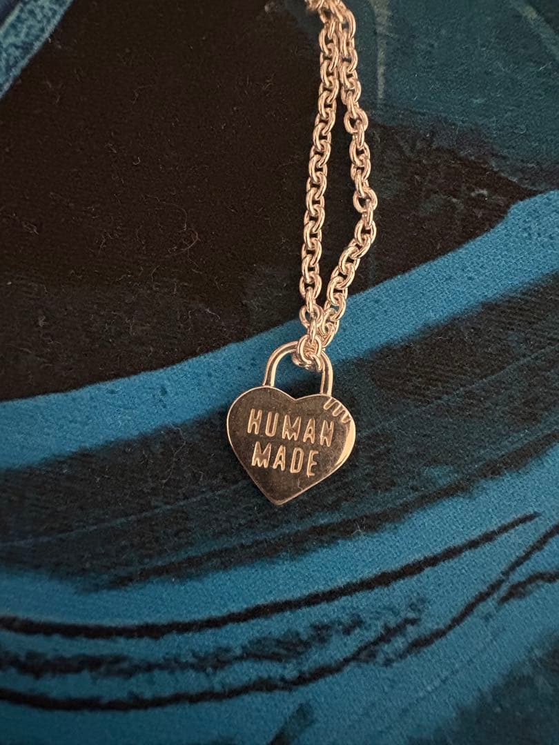 アクセサリー HUMAN MADE HEART SILVER NECKLACE