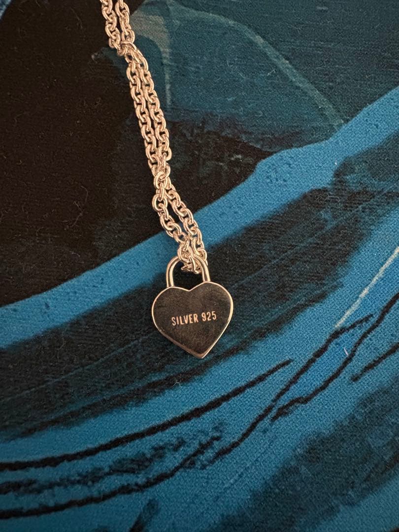 アクセサリー HUMAN MADE HEART SILVER NECKLACE