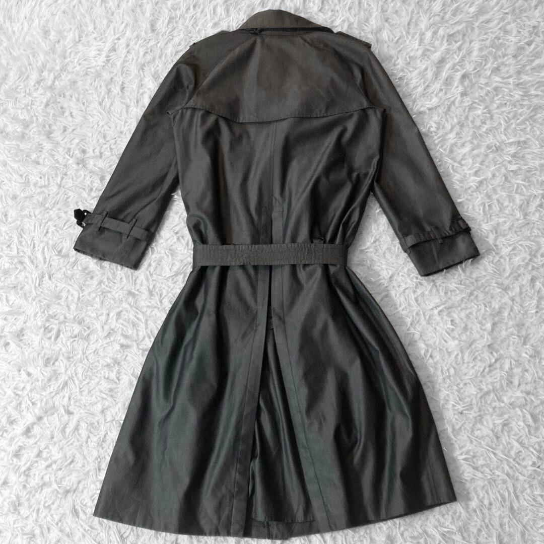 BURBERRY LONDON ノバチェック トレンチコート ライナー L 灰