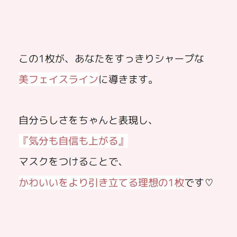 ayanpi【E-Lineマスク】『ベージュ／レッド』大きめ39枚入×5箱