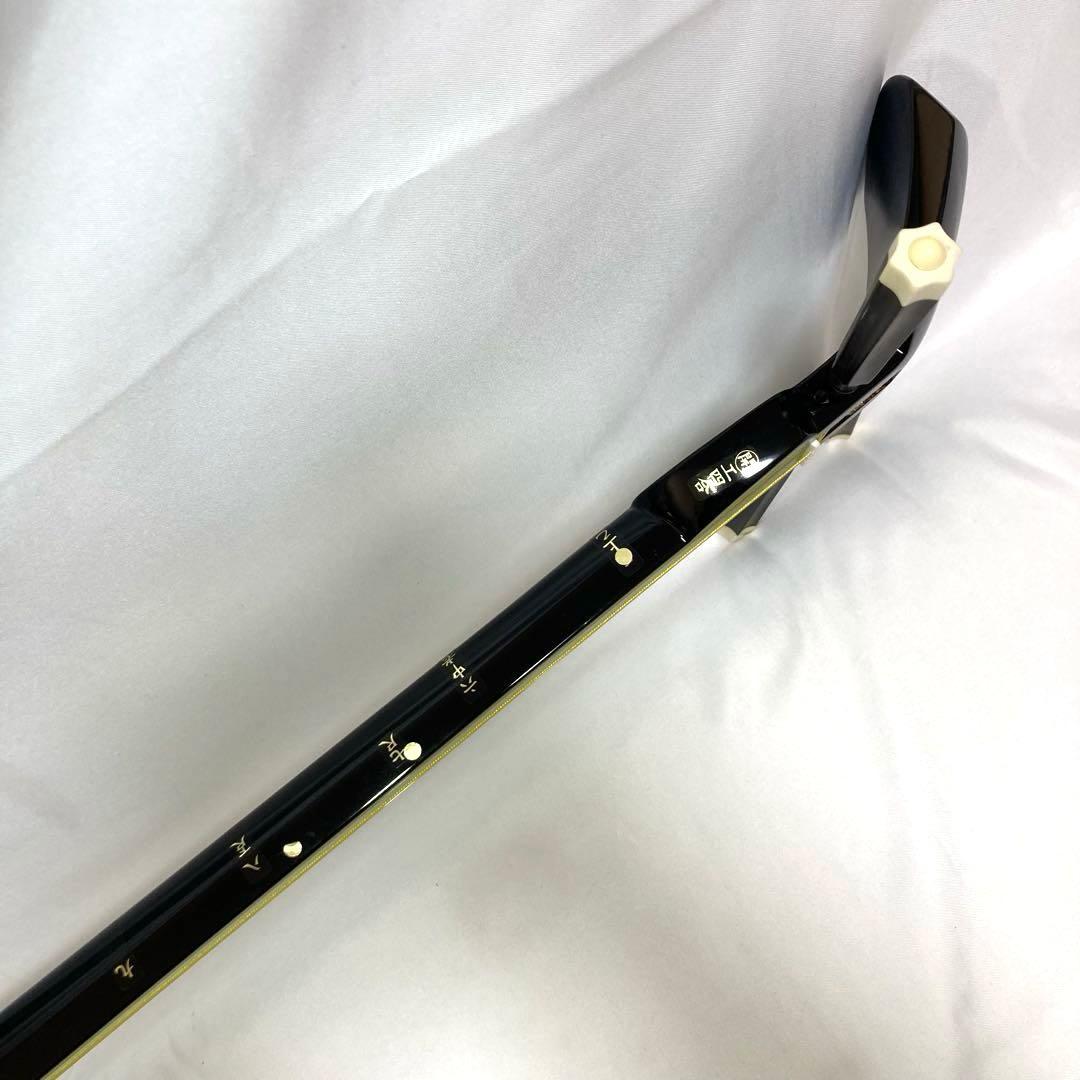 【美品】三線 沖縄 教本 付属品 初心者 人工皮 蛇革 蛇皮 和楽器