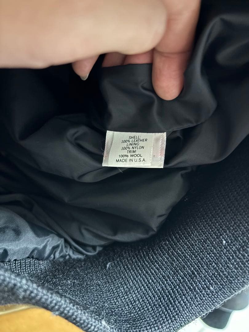 80s llbean a2 レザー　40 極美品
