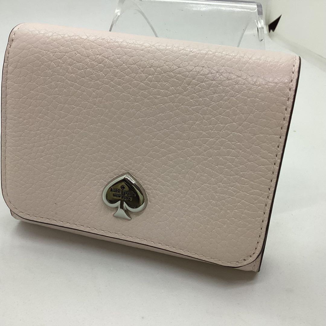 Kate spade ピンク系　コンパクト　スモール財布　K104