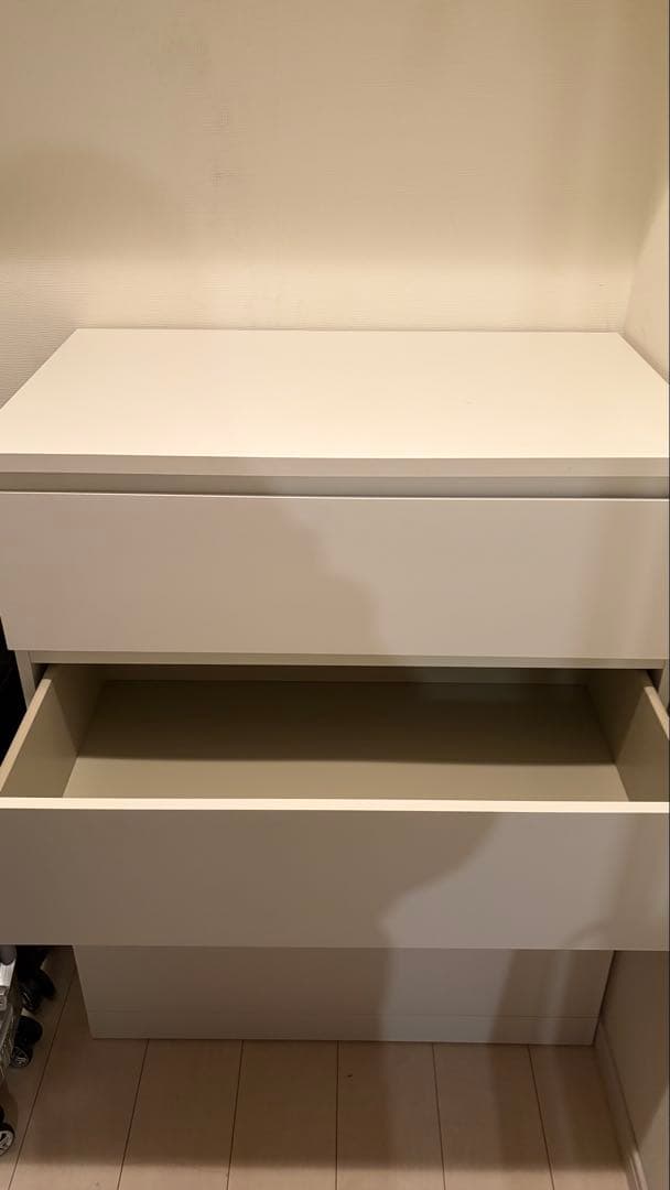 IKEA MALM イケア マルム チェスト ホワイト