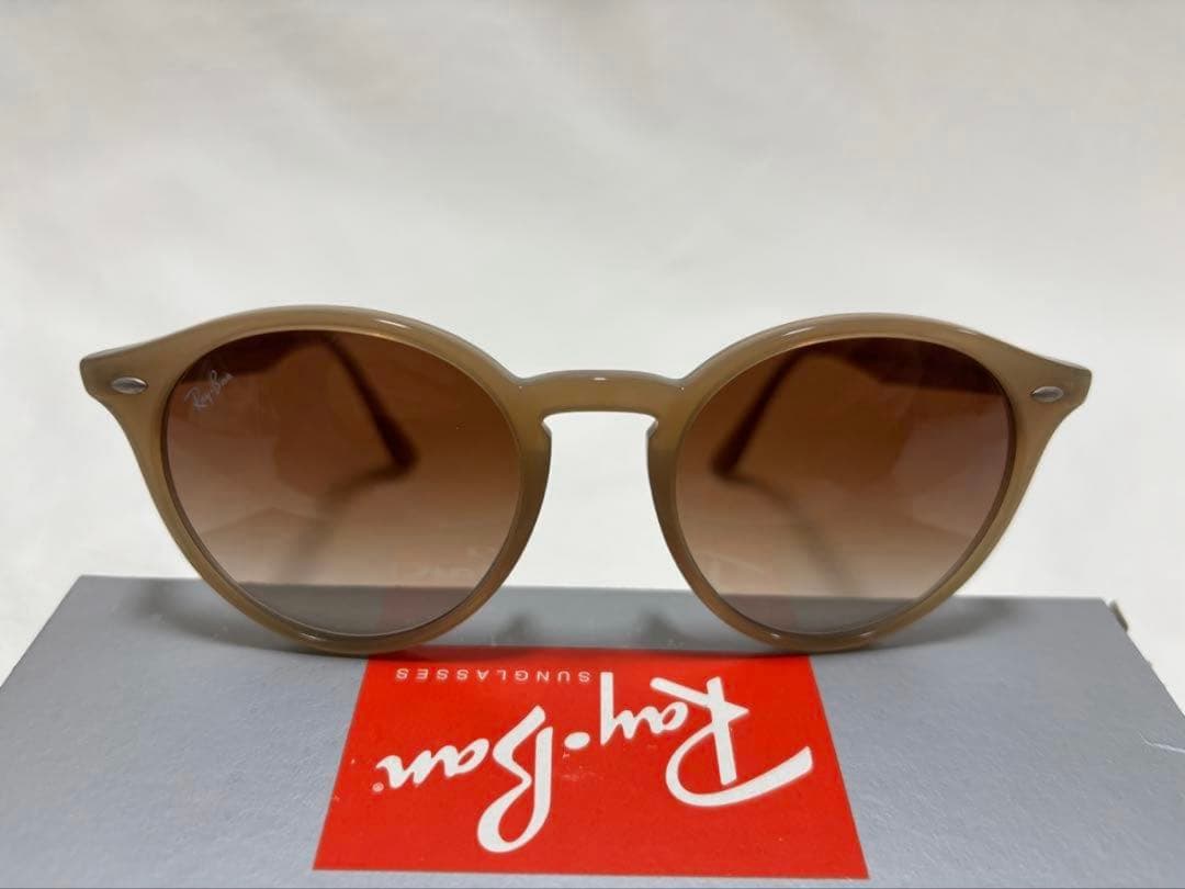 レイバン Ray Ban サングラス メガネケース ブラウン ベージュ