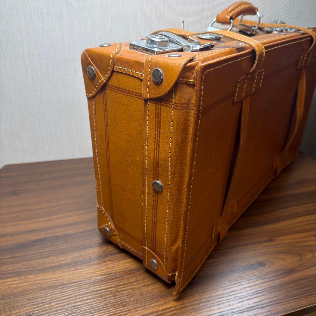 LEATHER CRAFTS 本革 トランクケース 旅行・撮影小道具