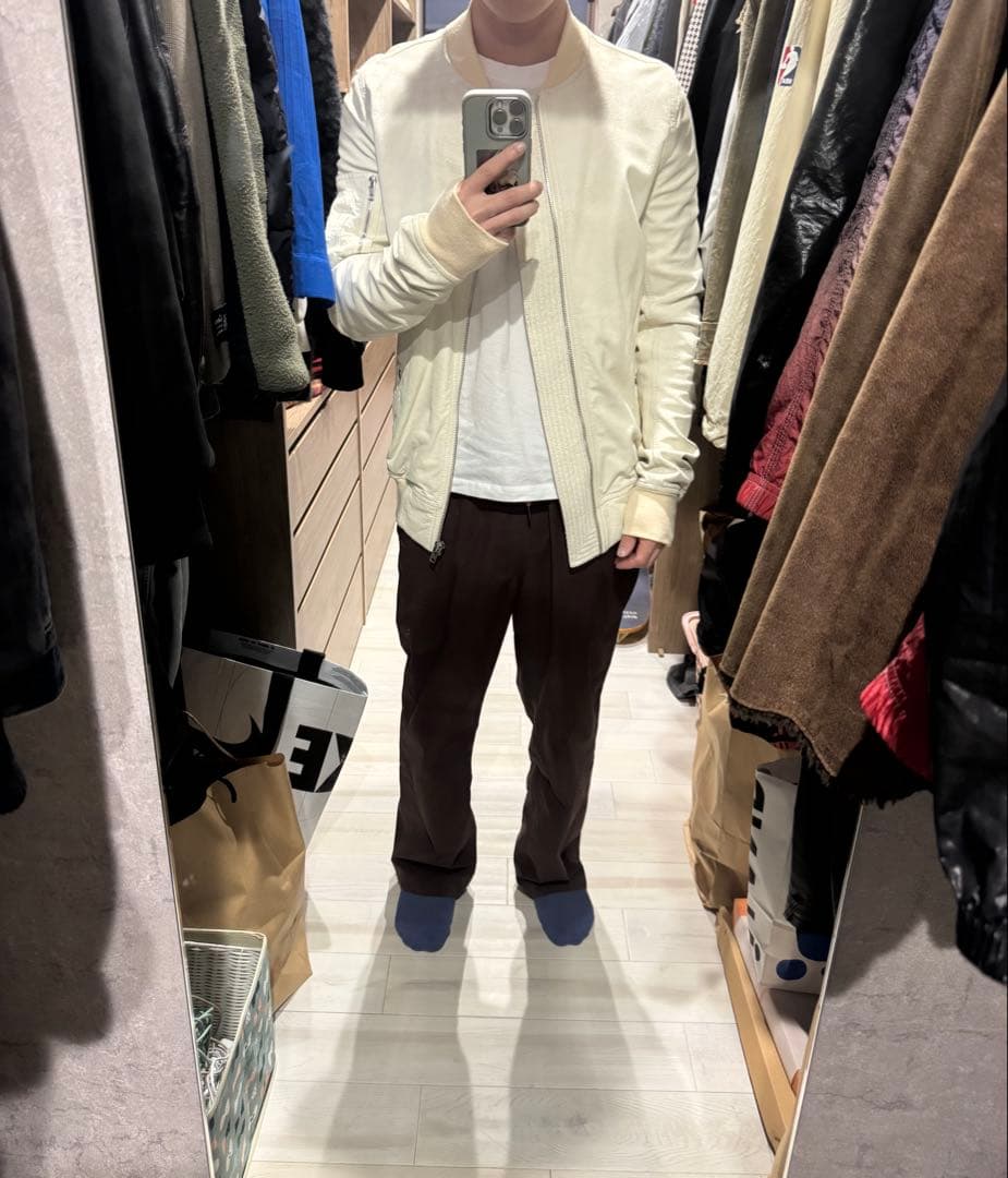 Rick Owens レザーJKT 46 RU15S4771 イタリア製