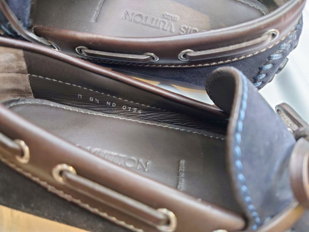 ルイヴィトンメンズデッキシューズ 正規店購入 美品 27.5本物保証