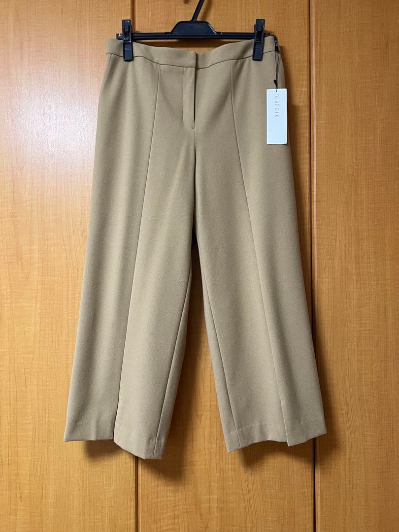 こゆきん【新品】トゥービーシック ストレッチクロップドパンツ 【L】46