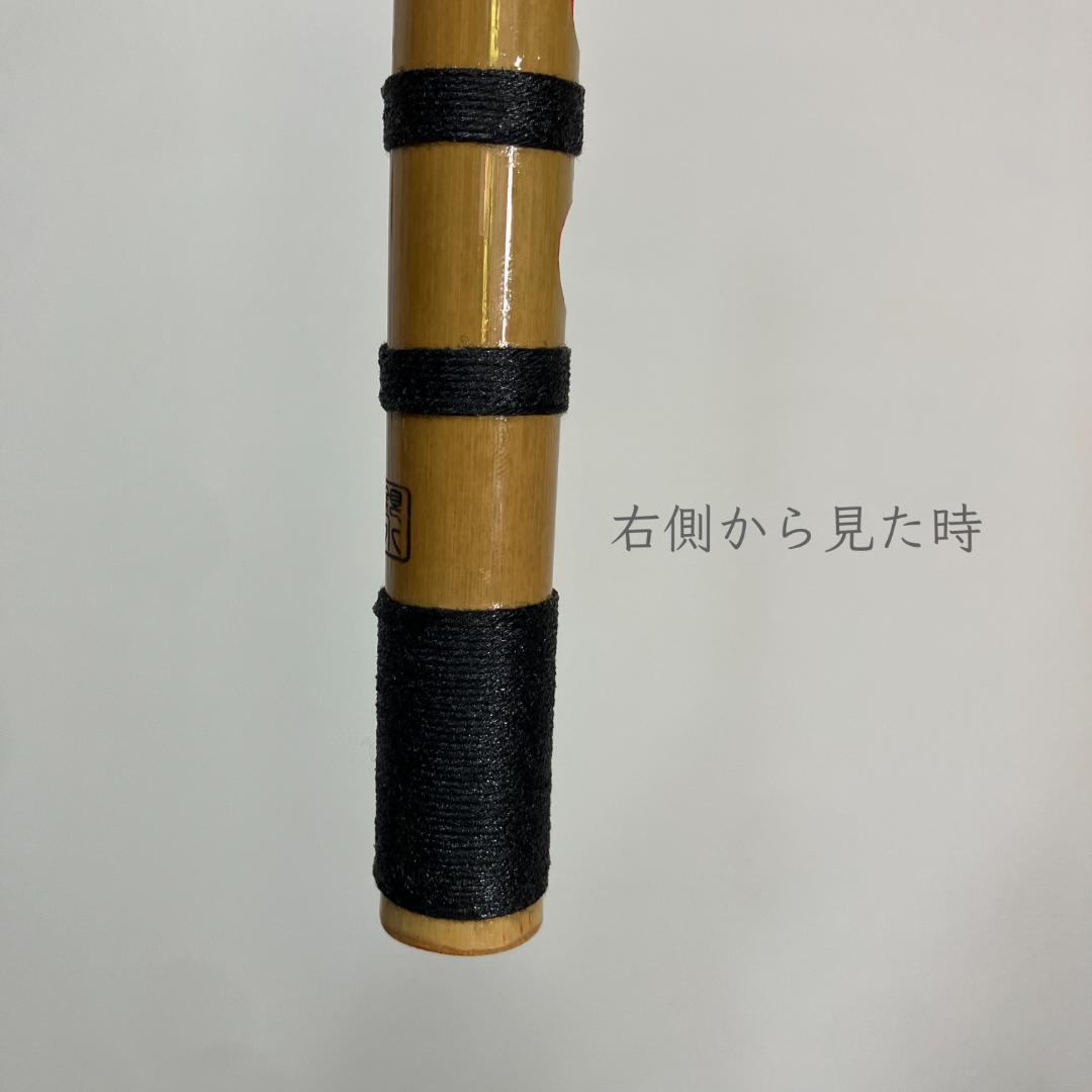 【入門】神楽笛リコーダー式（古典調篠笛、囃子笛）CMRX-101 総巻　咥え笛