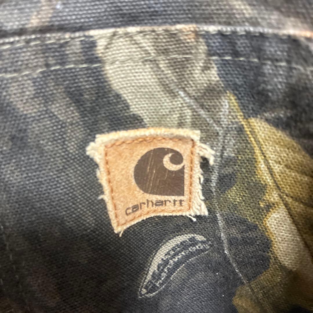 Carhartt カモフラージュ フード付きジャケット 2X