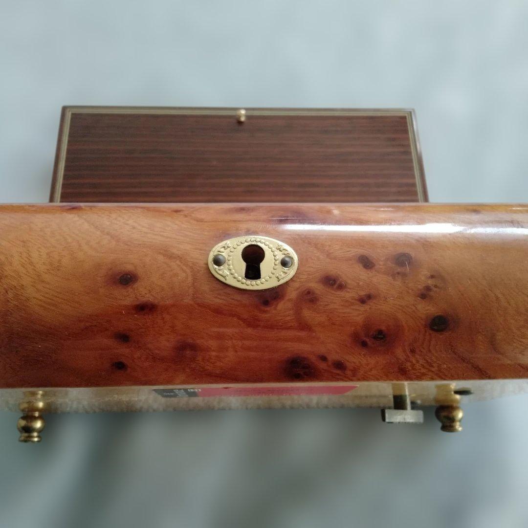 美品　Reuge 宝石箱 オルゴール 木製オルゴール スイス製