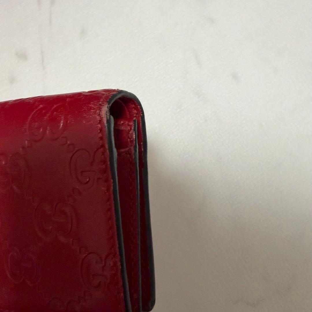 GUCCI 二つ折り財布 レッド チェリー さくらんぼ 財布