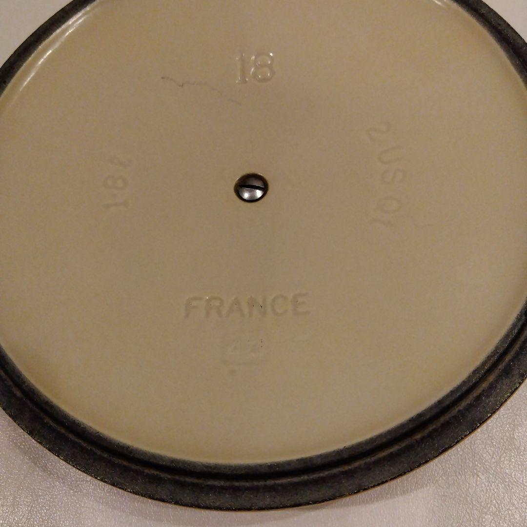 LE CREUSET ル・クルーゼ 両手鍋 18cm イエロー ルクルーゼ