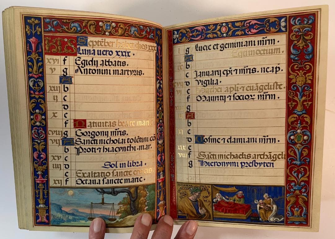 「祈祷書」◆アラゴンの祈祷書「豪華装飾本」イタリア