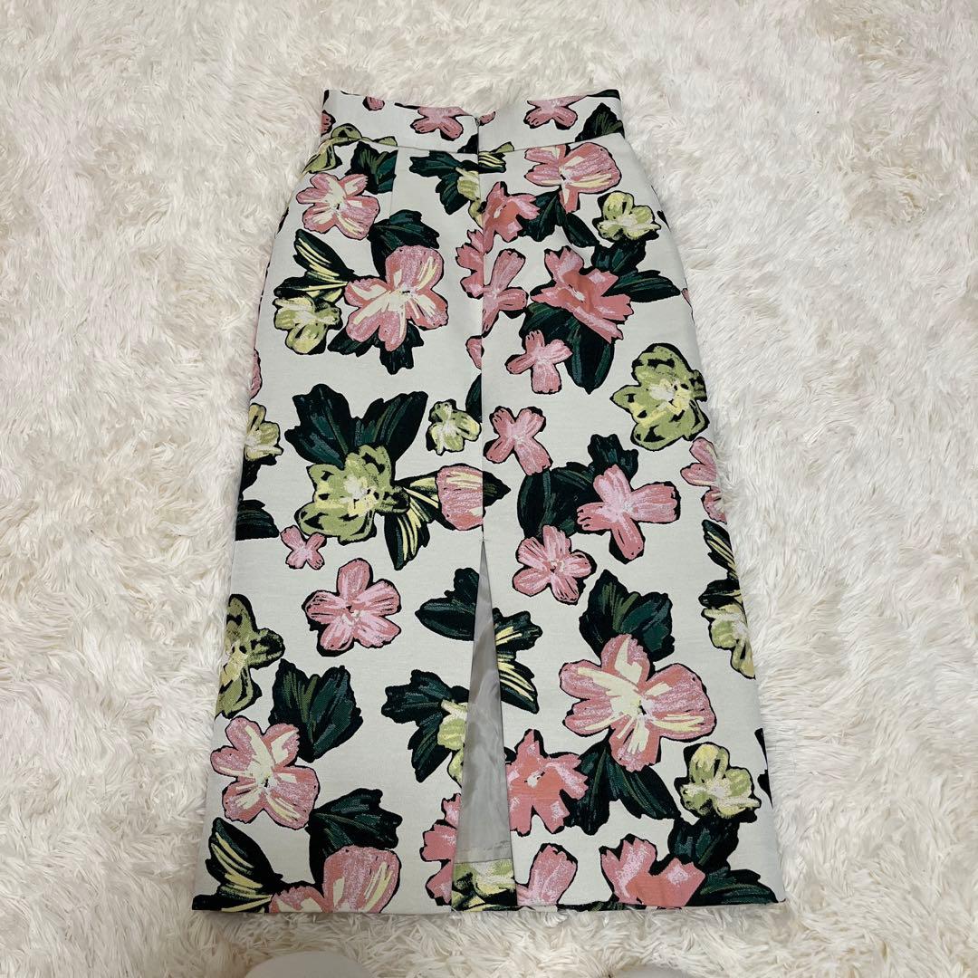 Loulou Willoughby 花柄スカート　新品未使用　タグ付き