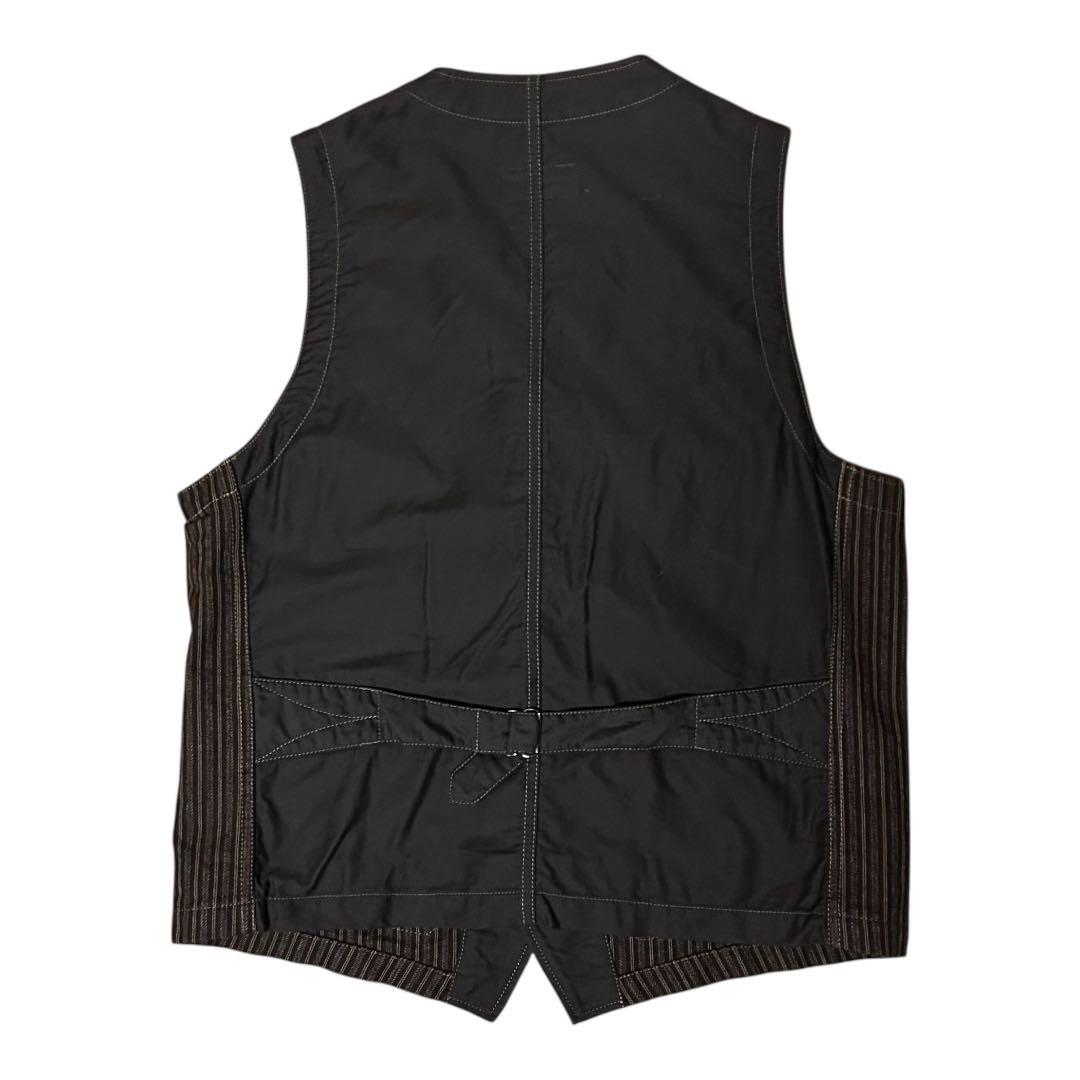 美品 ADJUSTABLE COSTUME 3P コットンストライプ セット