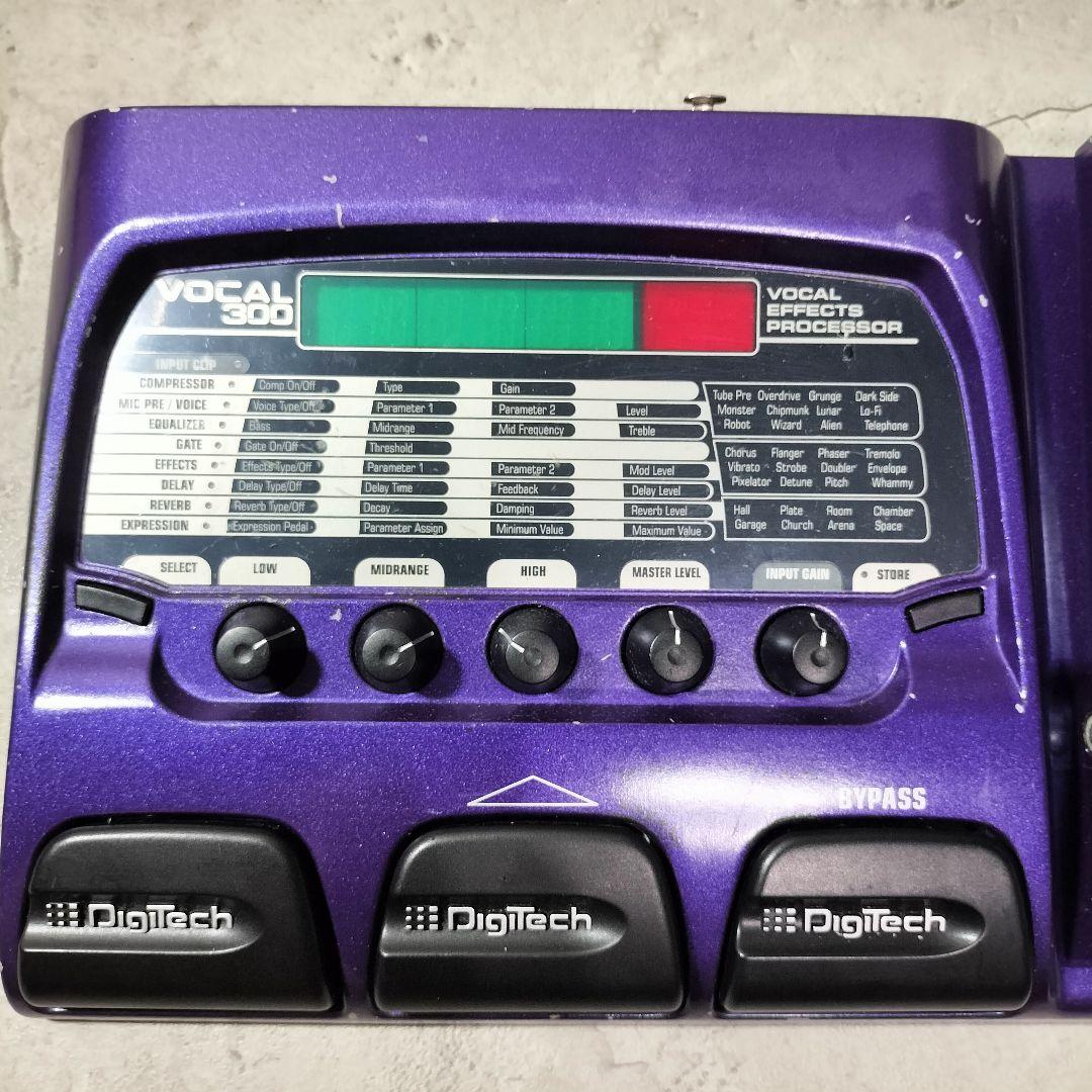 【ジャンク】 Digitech VOCAL300 ボーカル用 エフェクター