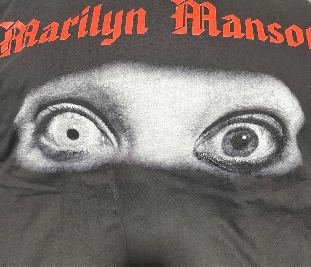 マリリンマンソンMarilyn Manson ユーロブート Tシャツ Lサイズ