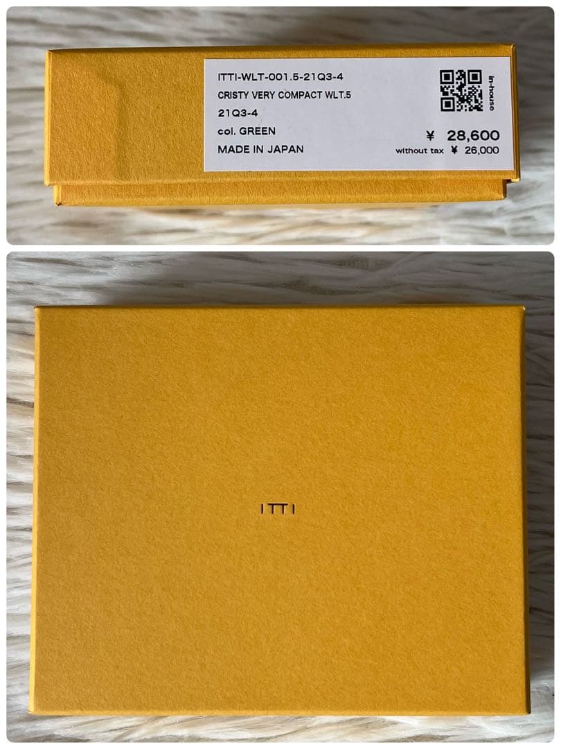 【新品未使用】ITTI クリスティベリーコンパクトウォレット