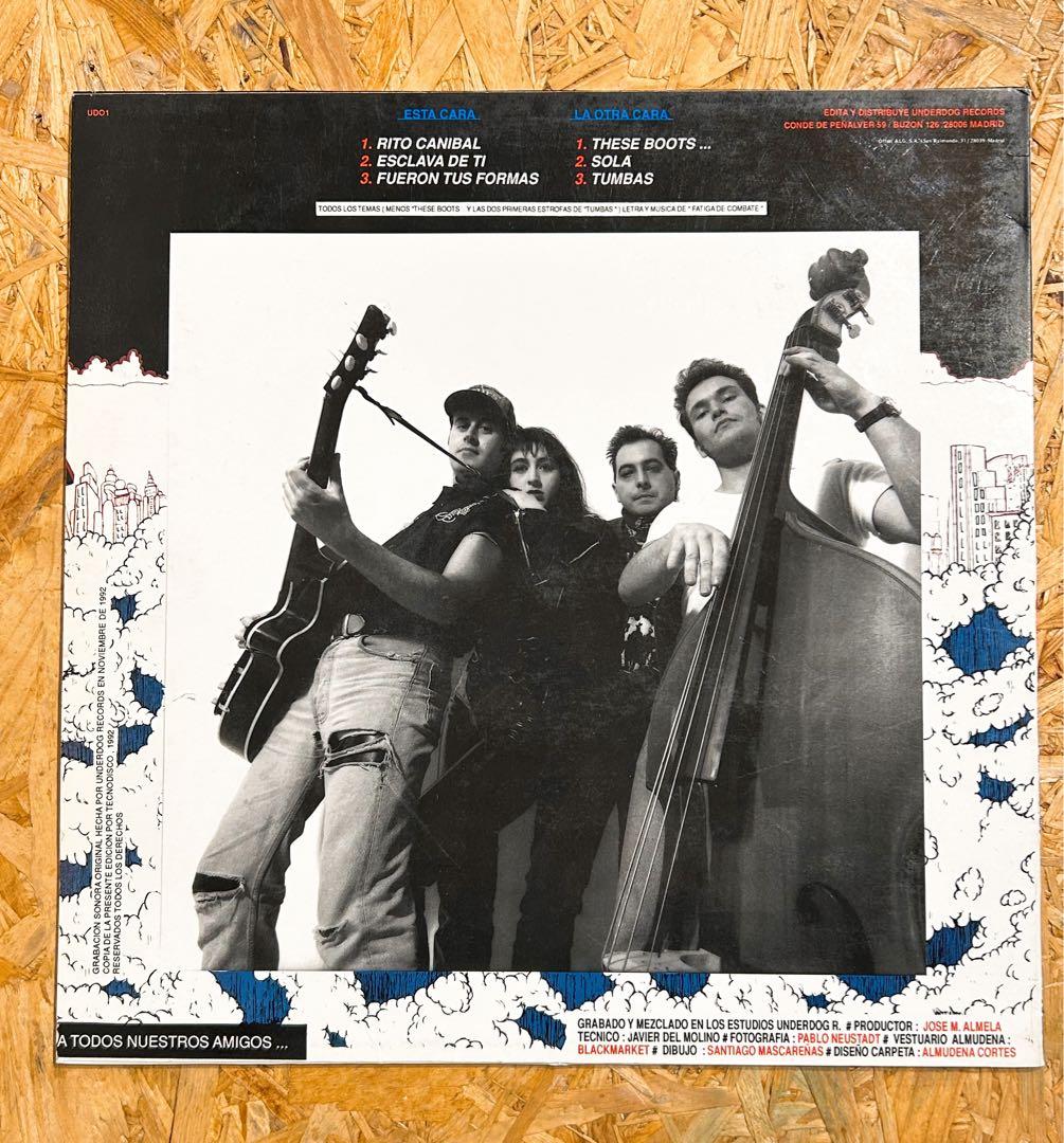 Fatiga de Combate レア スペイン産サイコビリー LP レコード