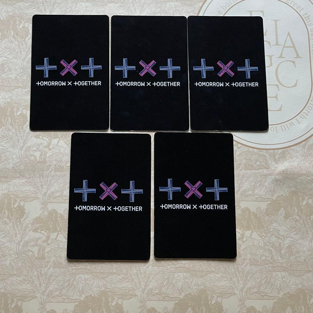 TXT FIGHT OR ESCAPE 中華 特典 2回目 トレカ 5枚全員