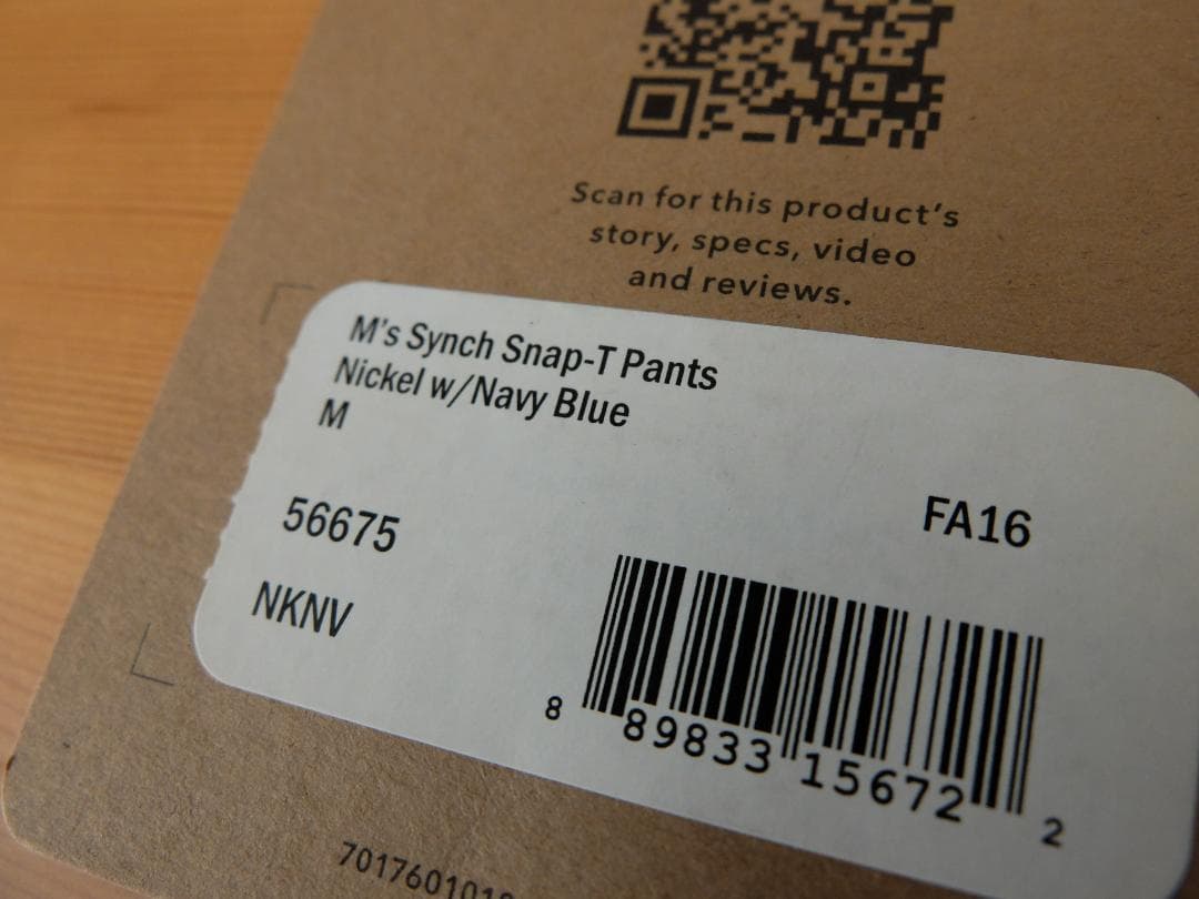 patagonia パタゴニア シンチラ スナップT パンツ タグあり Mサイズ