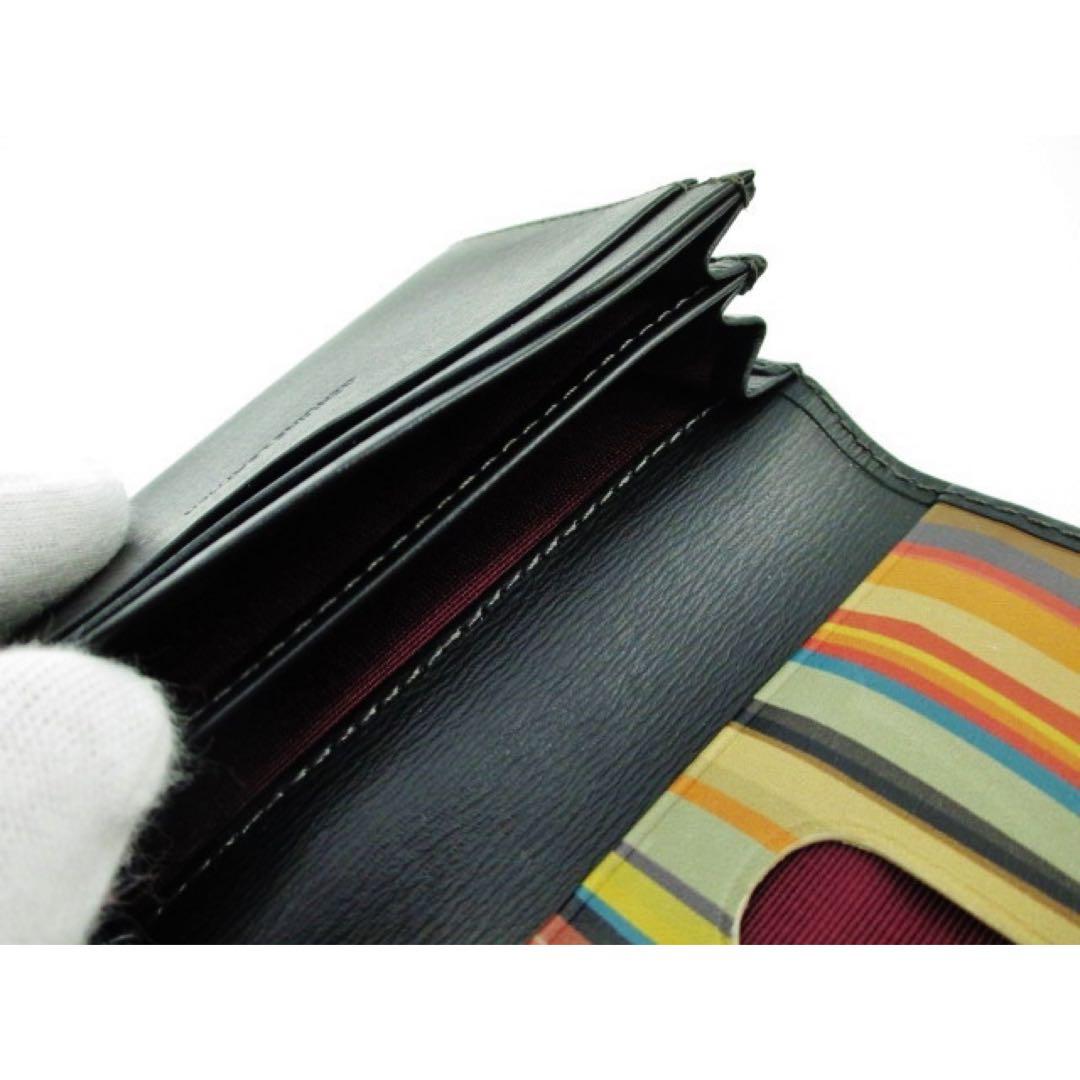 ☆お買い得☆未使用品箱なし特価☆ポールスミス 内側マルチ 名刺入れ 黒☆