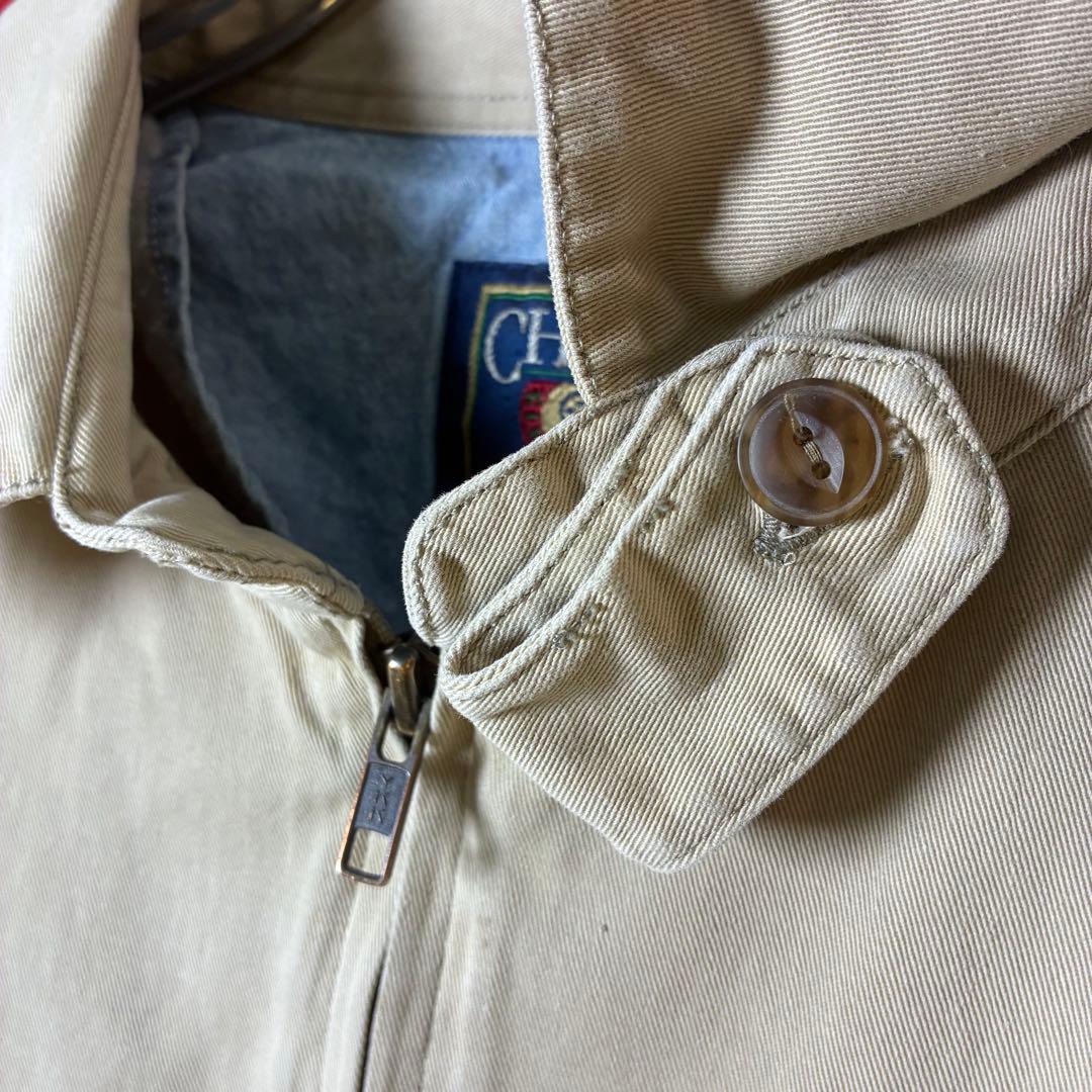 90s CHAPS RALPH LAUREN スウィングトップ　ベージュ