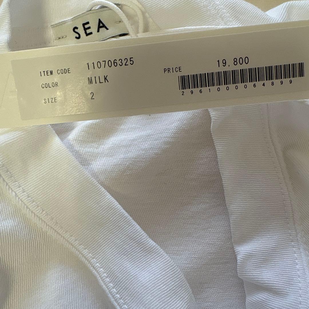 SEA SEAVALLEY グラフィックTシャツ ホワイト 2