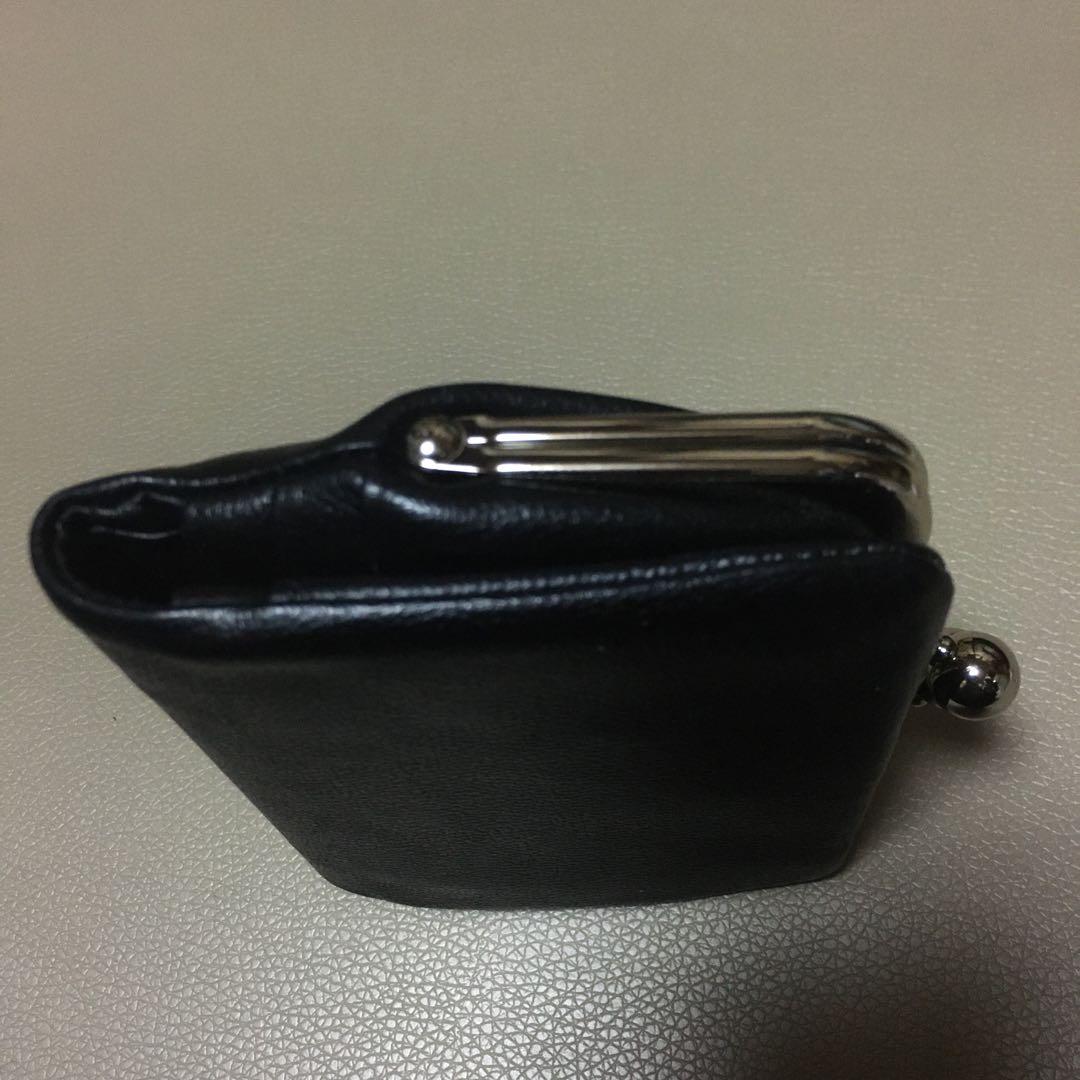 マリークワント　がま口　二つ折り　財布 フレンチシームガマ口　ウォレット